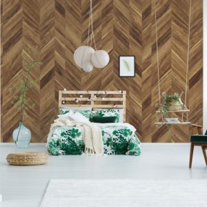 GIẤY DÁN TƯỜNG GIẢ GỖ 02