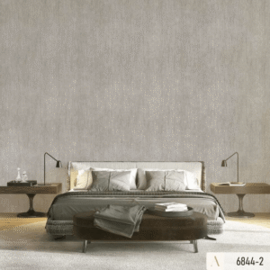 Giấy Dán Tường Màu Xám Xi Măng Hiệu Ứng Thô Mộc 6844-2